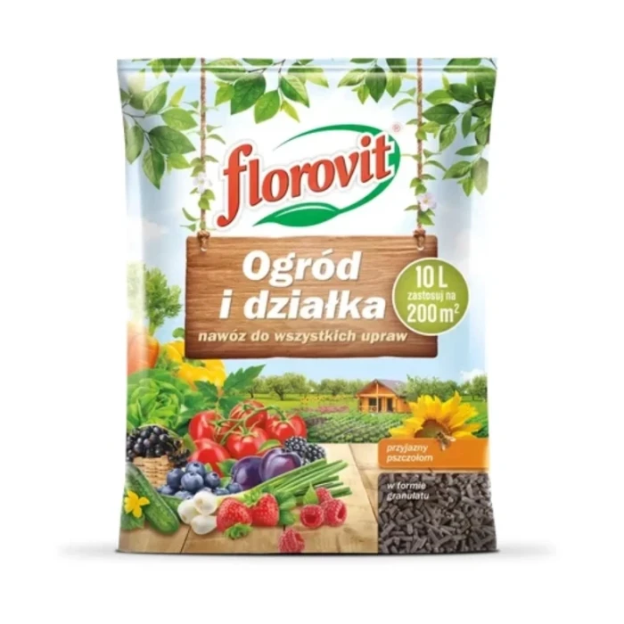 Florovit Ogród i działka – nawóz do wszystkich upraw worek 5L