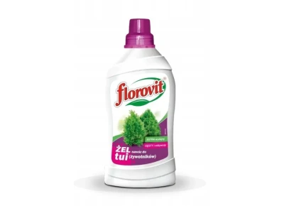 Florovit ŻEL nawóz do tui - żywotników (100 ml GRATIS) 800g butelka