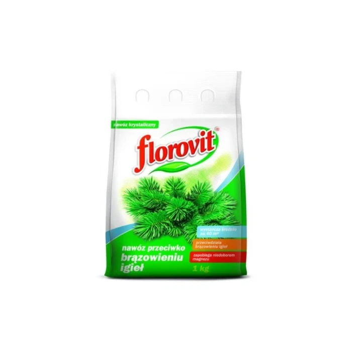 Florovit nawóz przeciwko brązowieniu igieł
