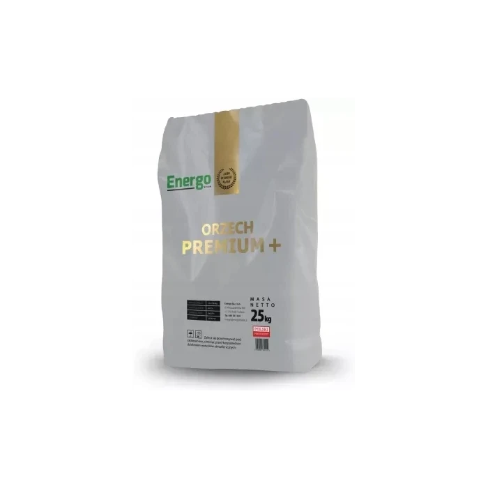 Węgiel Energo Orzech Premium 25kg Wysoka Kaloryczność 25-28 MJ/kg