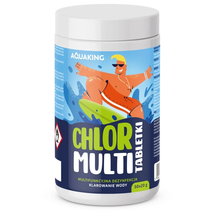 Aquaking Chlor Tabs Multi - Tabletki chlor