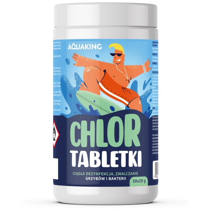 Aquaking Chlor Tabs Max - Tabletki chlor