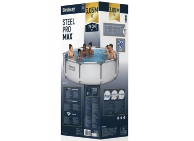 Basen Stelażowy Bestway 56408 Steel Pro Max