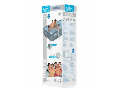 Prostokątny basen stelażowy Bestway 561FV 366x201x66