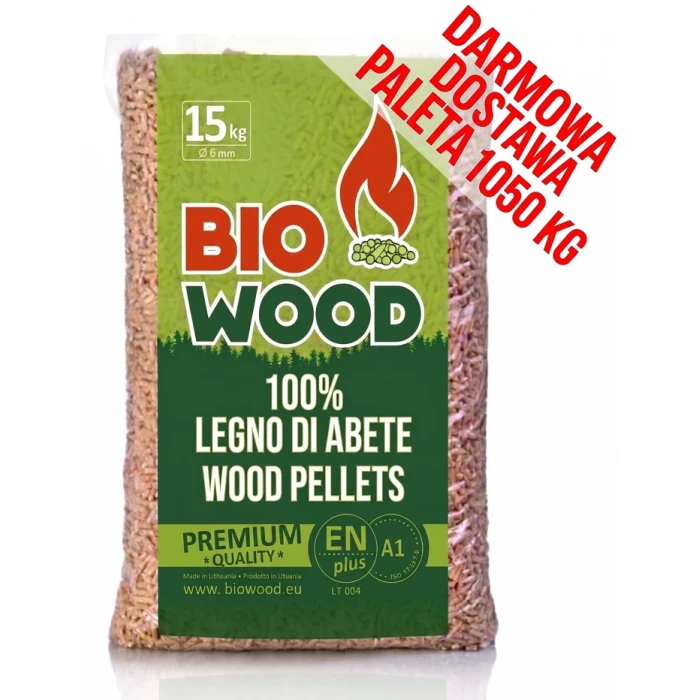 Pellet swierkowy Biowood Handy ENplus A1 — paleta | Wilkolaziak