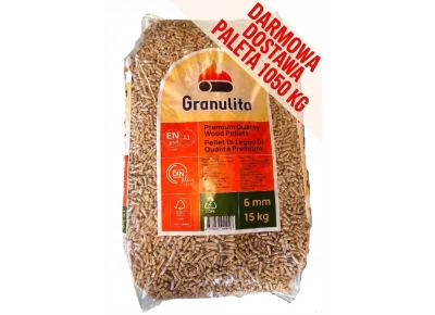 Pellet Granulita ENplus A1 — paleta 1050 kg | Wilkolaziak