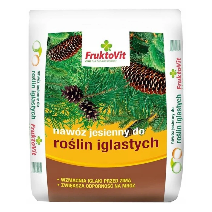 FruktoVit Plus nawóz jesienny do roślin iglastych