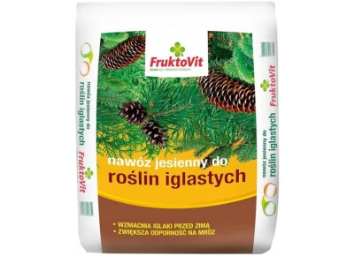 FruktoVit Plus nawóz jesienny do roślin iglastych