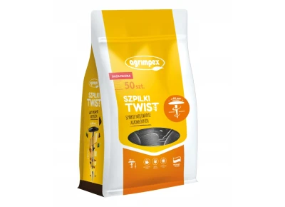 Szpilki Twist Agrimpex czarne 50 szt. 15 cm