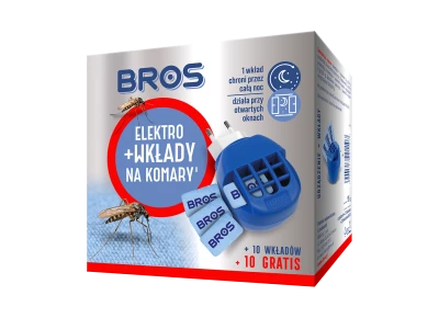 elektro + 10 wkładów na komary
