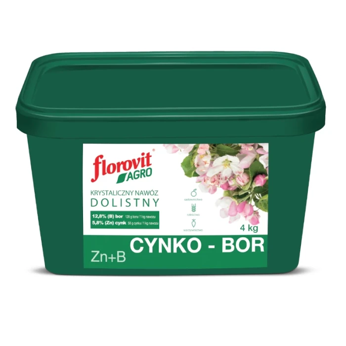 Nawóz dolistny Florovit Agro Krystaliczny Cynko-Bor